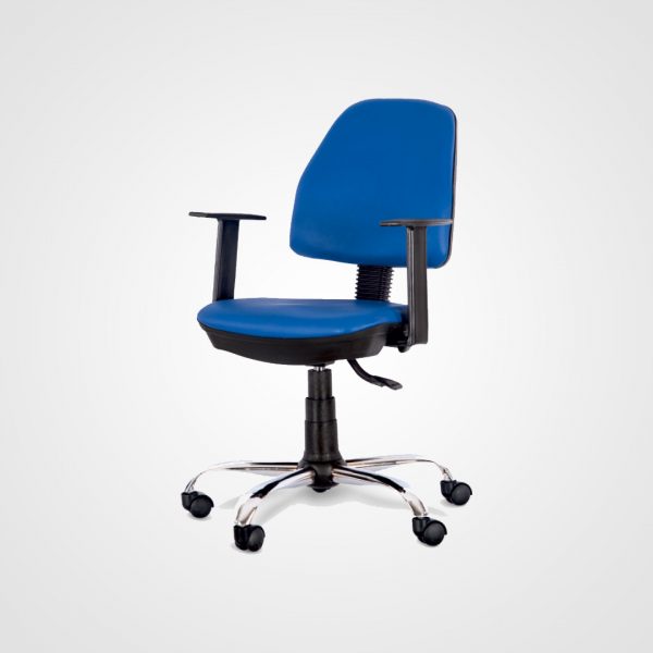 Sekreter Koltuğu Krom Ayaklı